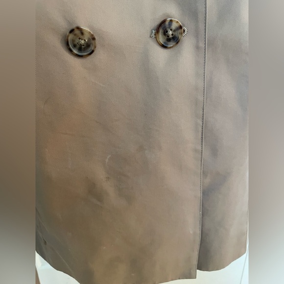 Brooks Brothers Water Repellent Trench Coat With Zip-Out Lining Size 6 - Picture 6 of 16
